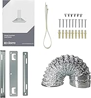 Vista 8 de Campana extractora de 30 pulgadas con control de botón pulsador, campana extractora de acero inoxidable de 450 CFM montada en la pared