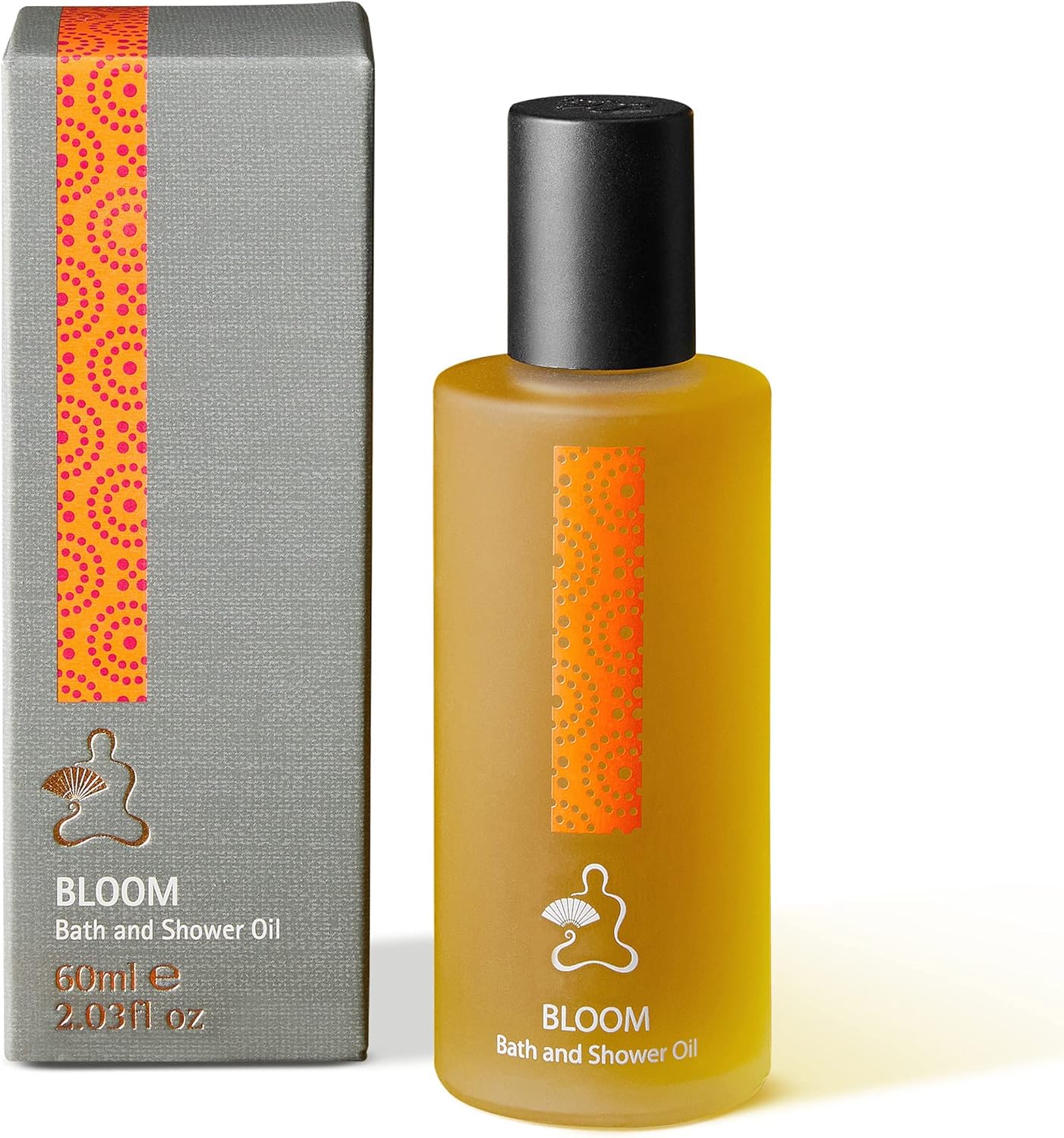 Bath and Shower Oil - Luxury Hotel Amenity - Bloom - Ylang-ylang, Rose and Geranium - 2oz