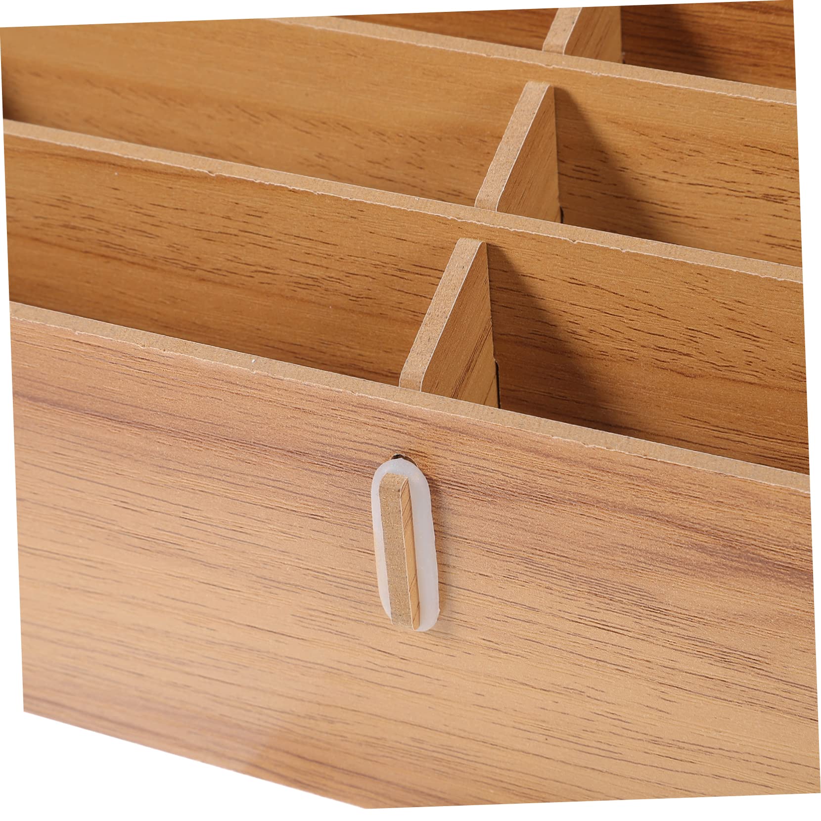 Caja de Cartas de Juego de Madera Diseño Multicuadrícula