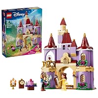 LEGO Disney Princess Belle e il castello incantato della Bestia 43289