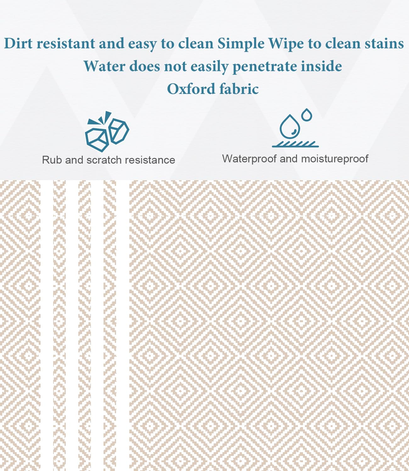 DEWUR Couverture de pique-nique, imperméable, lavable, couverture de plage, anti-sable, XXL, couverture de camping, tapis de plage, isolée avec fond imperméable (kaki, 200 x 200 cm)
