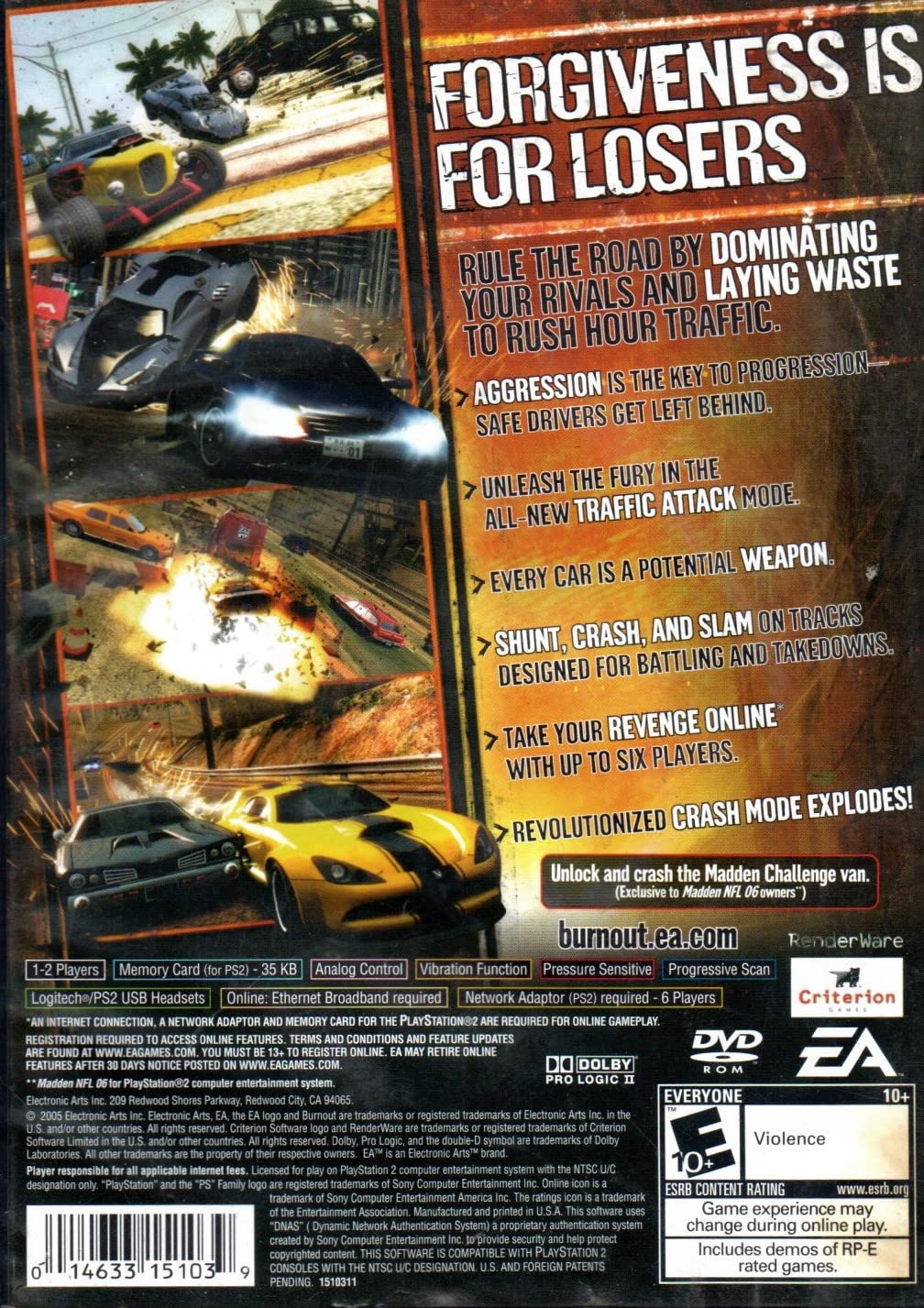Ps2 Burnout Takedown Backwards Compatible Burnout 3: Takedown