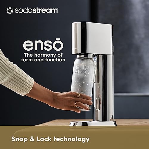 Miniatura 4 de SodaStream Kit de fabricación de agua con gas Enso - incluye CO2 y botella de carbonatación