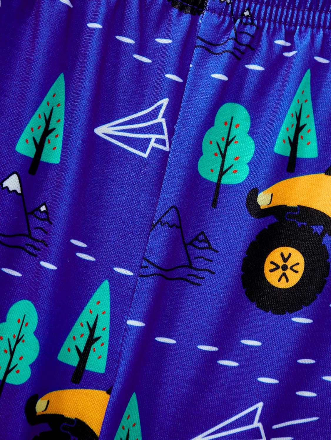 Akyzic Boys Pajamas 100% Cotton Planet Pjs Toddler 2 Piece Short Sleeve Sleepwear Summer Kids Clothes Set 3t-10t - Image 8