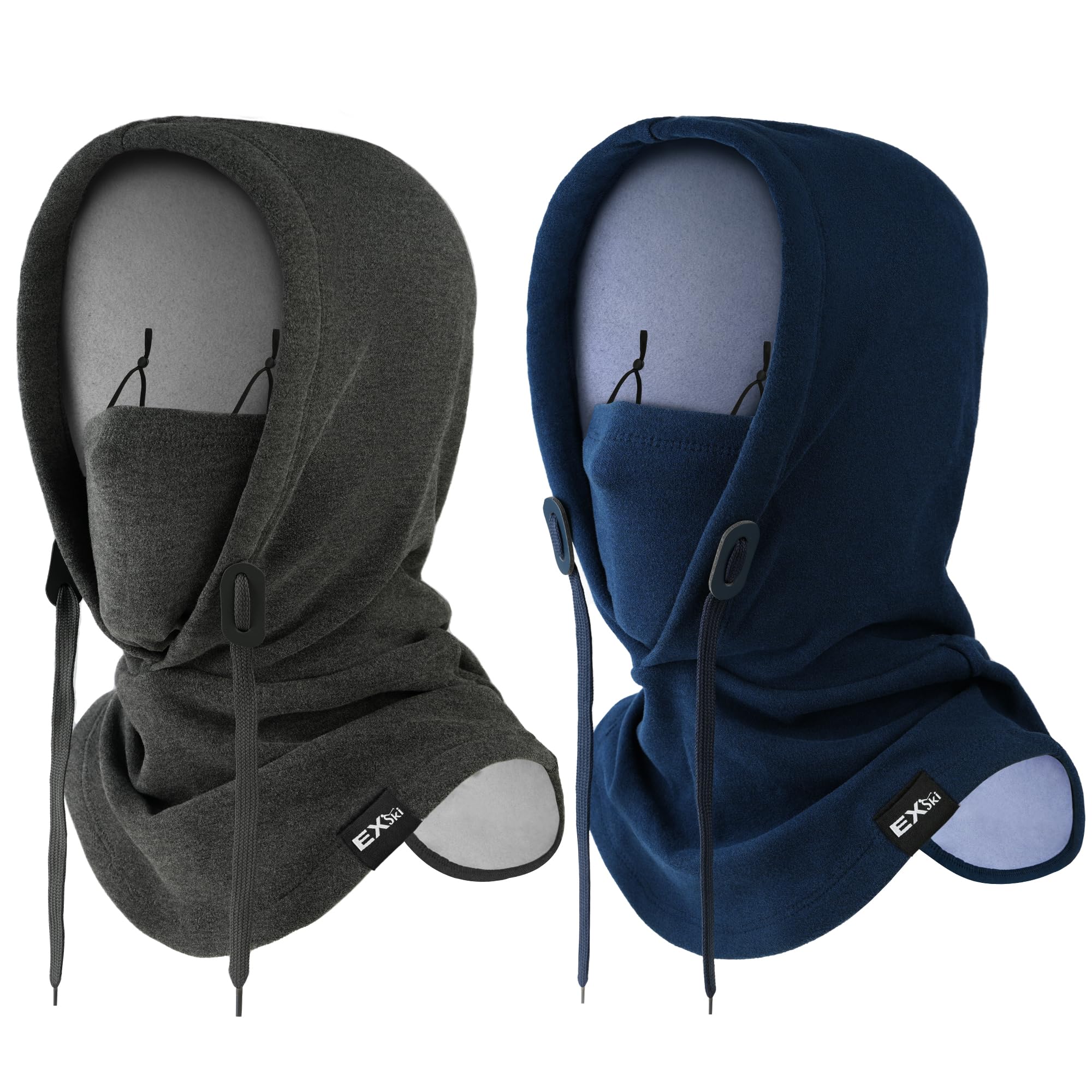 Balaclava Face Mask 4-in-1 Warm Winter Ski Mask for Men Women Neck Warmer for Skiing Cycling