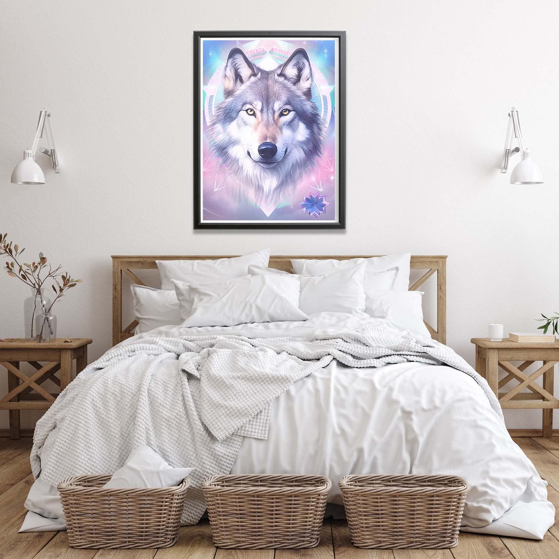 現代アート「朝日のダイヤモンドヘッド」（3D painting） 朝日のダイヤモンドヘッド」3D アート（立体アート）