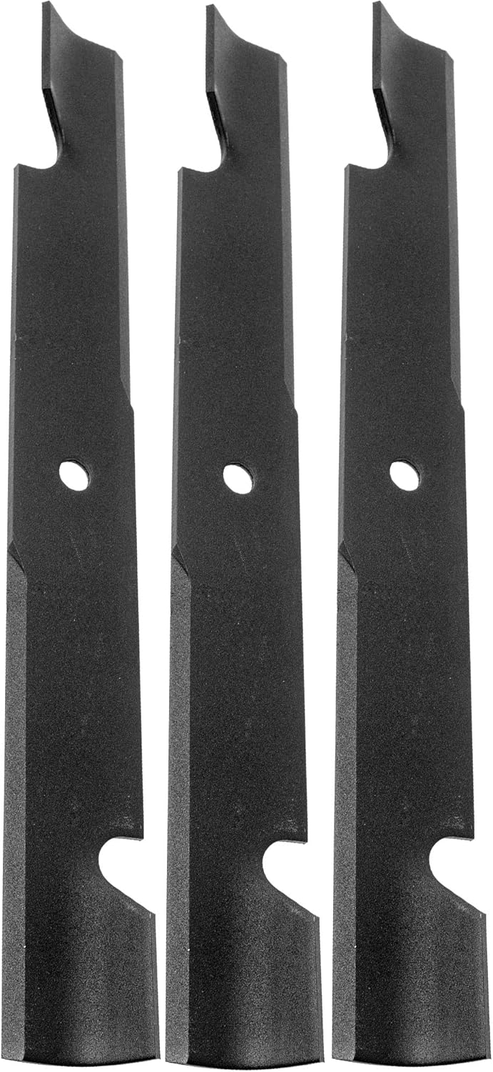Exmark 103-2530-S Notched Blade Lazer Z AS XP XS Turf Ranger Turf Tracer Hydro 60 Inch 3 Pack
