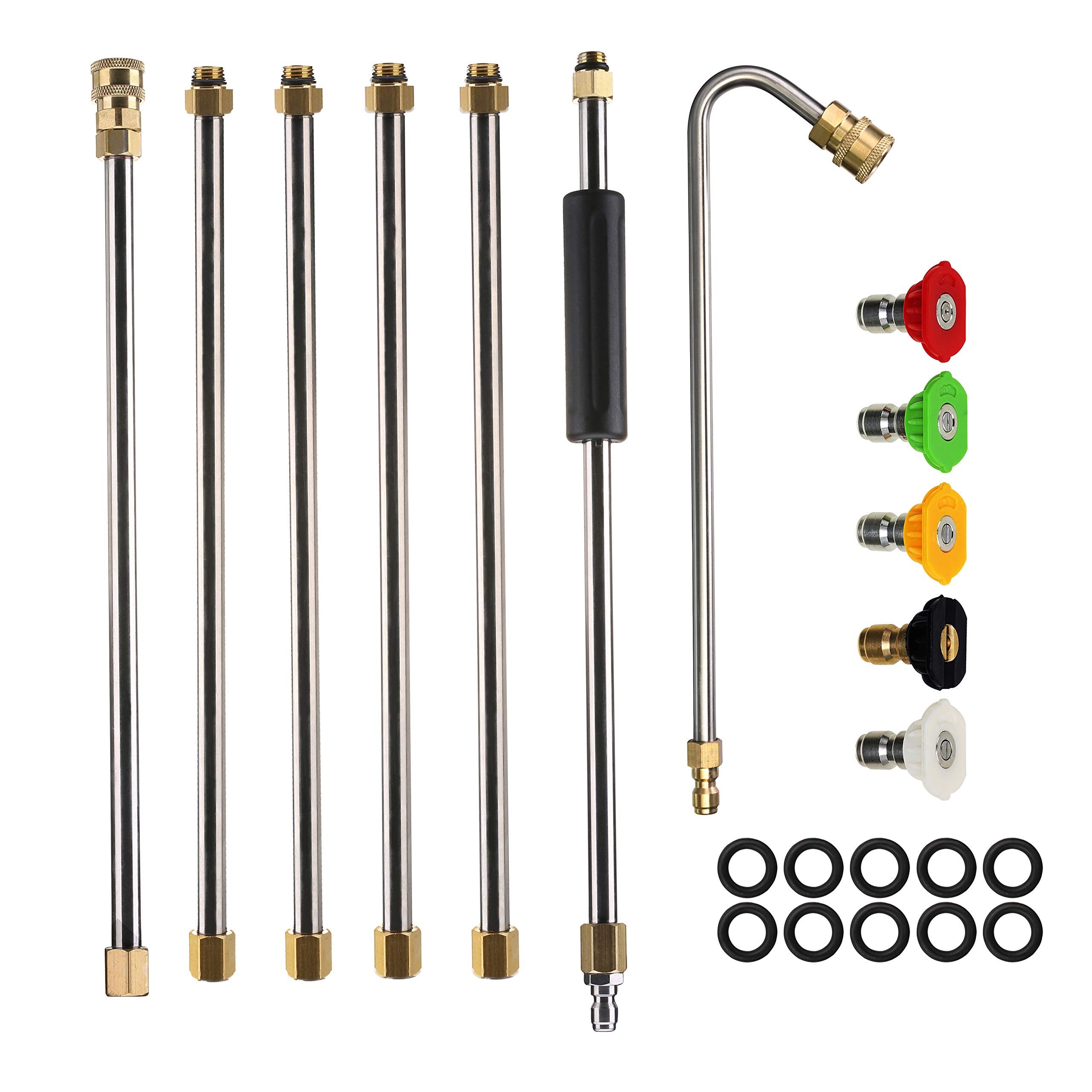 Buy M MINGLE Gutter Cleaner for Pressure Washer, Replacement Extension