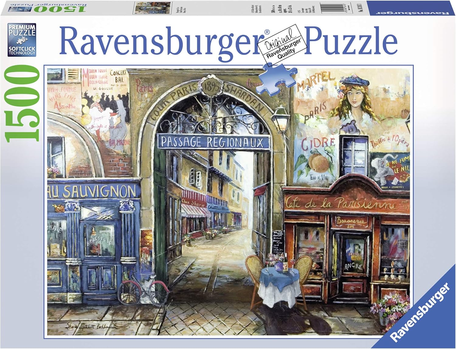 Ravensburger Puzzle 1500 Pezzi Gelateria - Divertimento E Relax Per Adulti, Qualità Premium