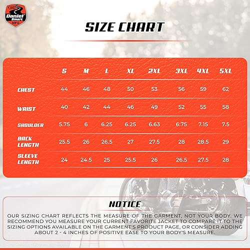 Miniatura 6 de Daniel Smart Mens Motorcycle Leather Jacket Lambskin Leather Jacket for Men with Shirt style Collar & Multipurpose Pockets