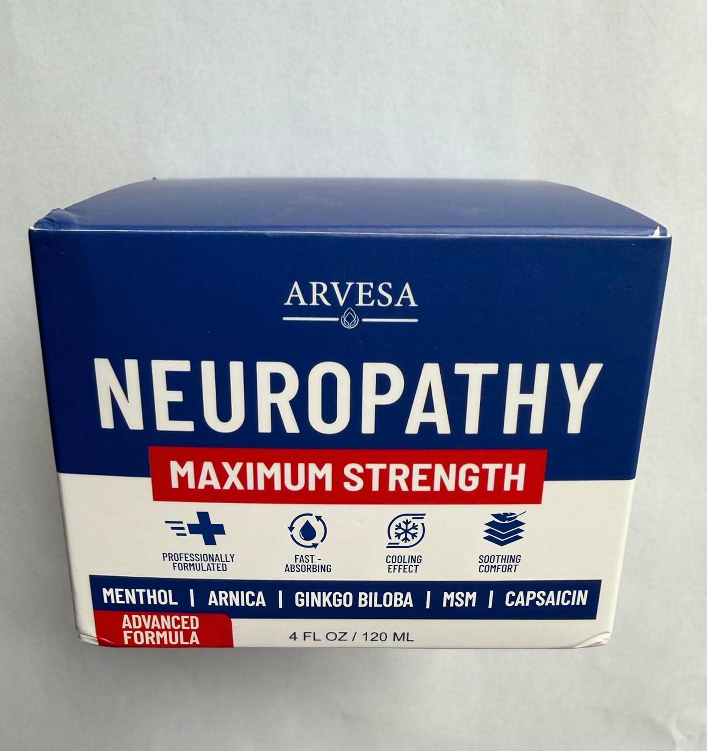 Neuropathy Cream - Maximum Strength - Arnica, MSM, Hemp Seed Oil, Ginkgo Biloba, Capsaicin - Non-Greasy with Cooling Effect - Value Pack - Natural Ingredients - Formulated in USA - Image 7