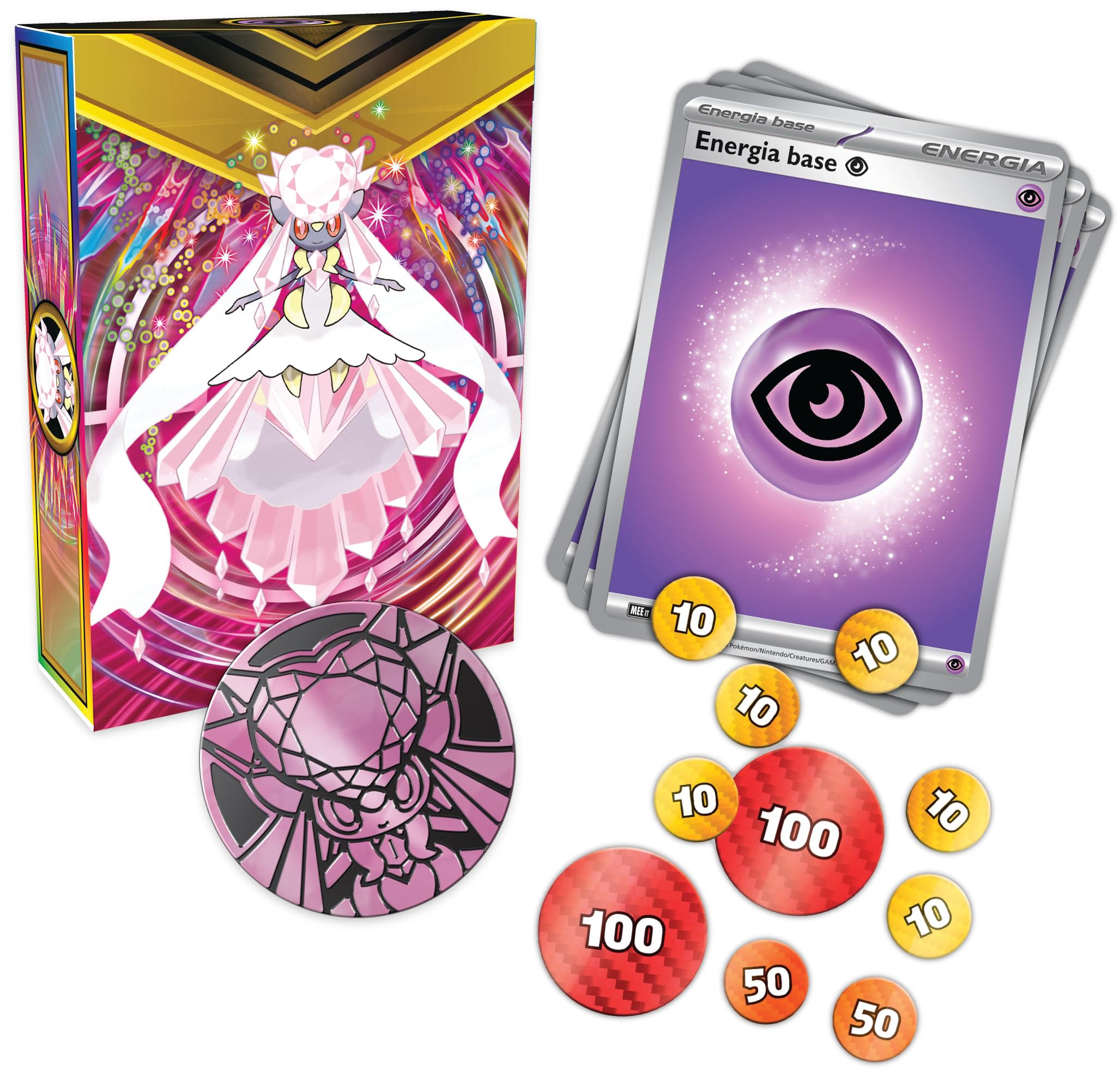 Pokémon: Mazzo Lotte Mega Diancie-ex del GCC (mazzo di 60 carte pronto all’uso)
