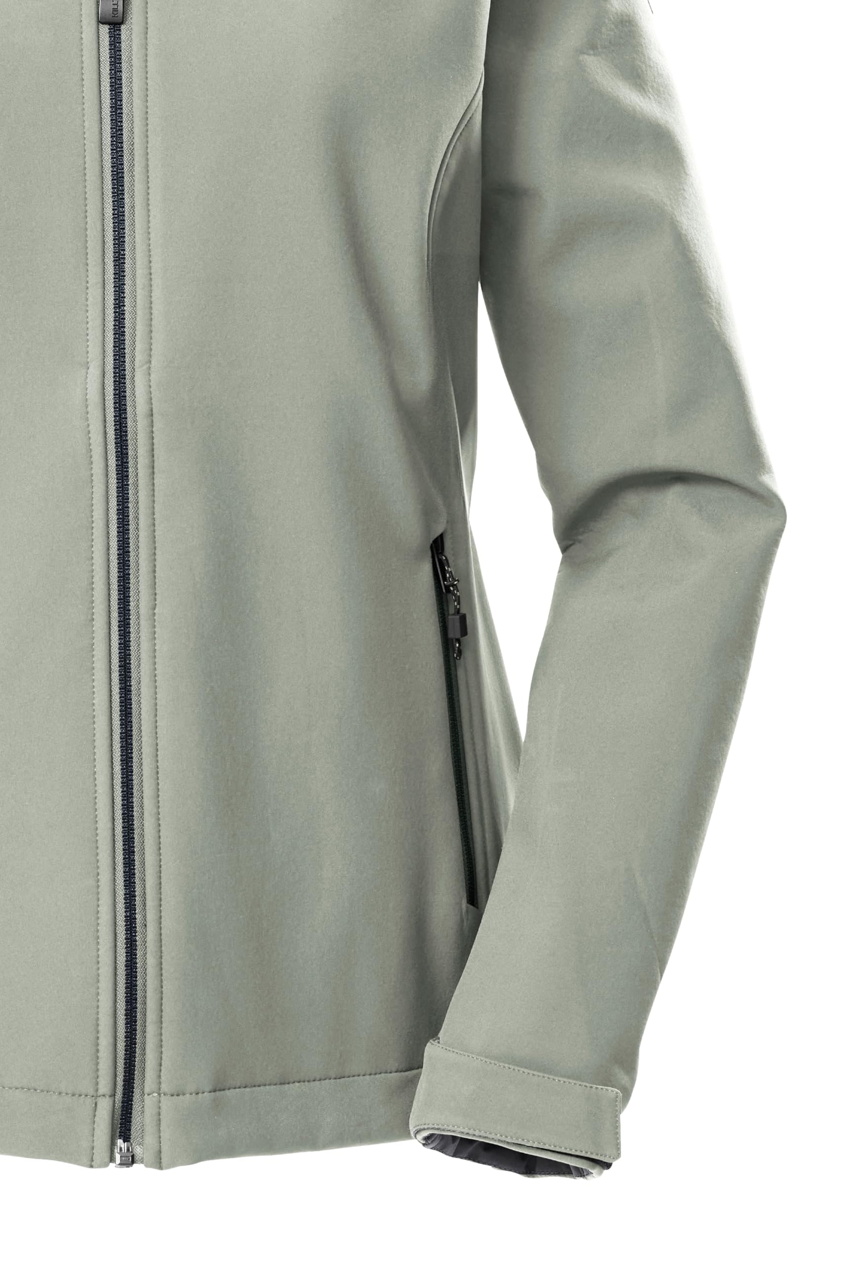 killtec Women's Softshell Outdoor Jacket with Zip-Off Hood