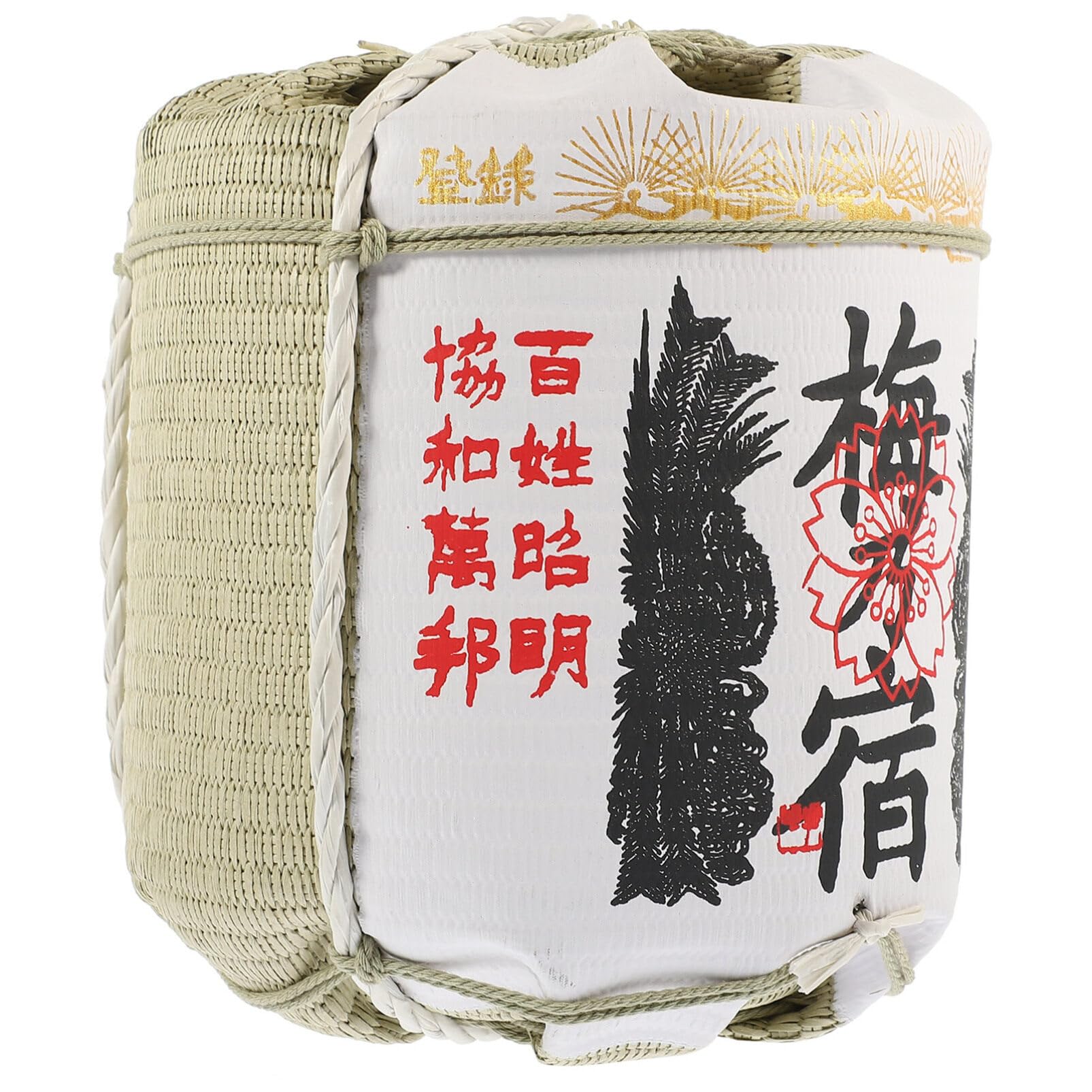 Luxshiny Luxshiny Barril De Sake Barril De Vino De Estilo Japonés Barril Barril de Roble Whisky Roble Barril Dispensador de Vino Cubo De Vino Para Almacenamiento Licores De Vino Whisky