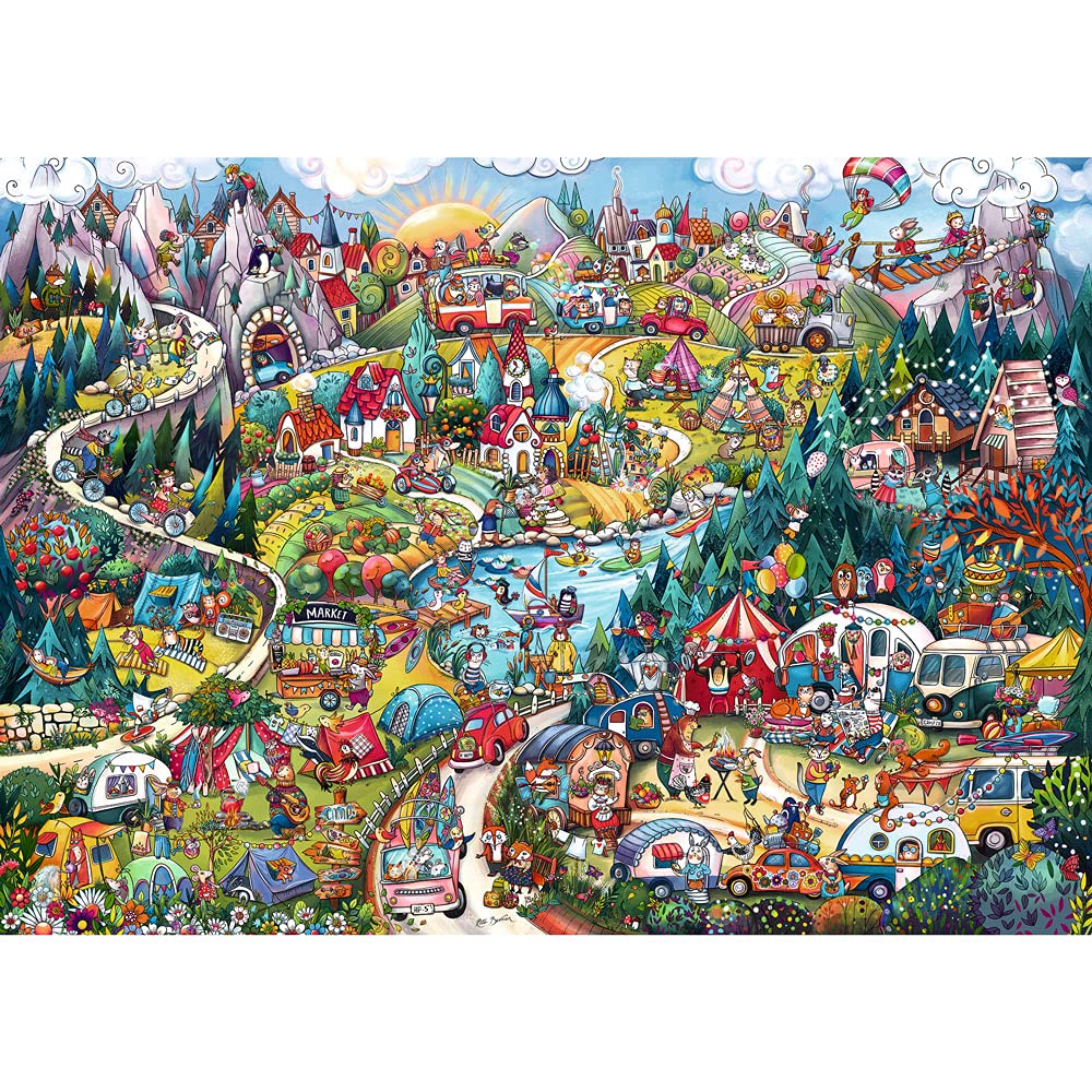 Go Camping! Puzzle 2000 Teile