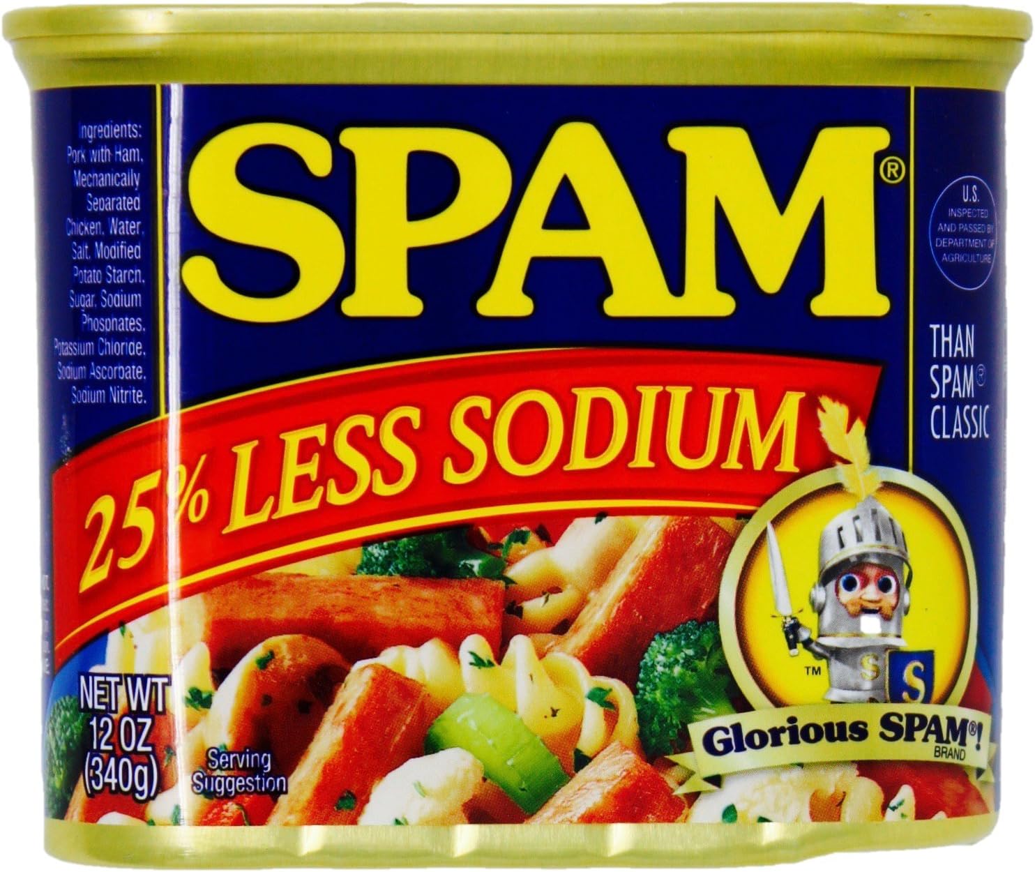 Spam with 25% Less Sodium - 2 Pack