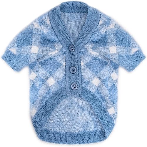 Miniatura 4 de Suéter para perro pequeño, mediano o grande, ropa de mascota cálida, cachorros, perros pequeños, para invierno y Navidad