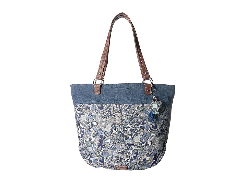 

Sakroots Kai Tote (Blue Steel Spirit Desert) Tote Handbags