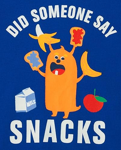 Miniatura 2 de The Children's Place Conjunto de pijama de 2 piezas de 2 piezas con botones y pantalones ajustados para bebés y niños