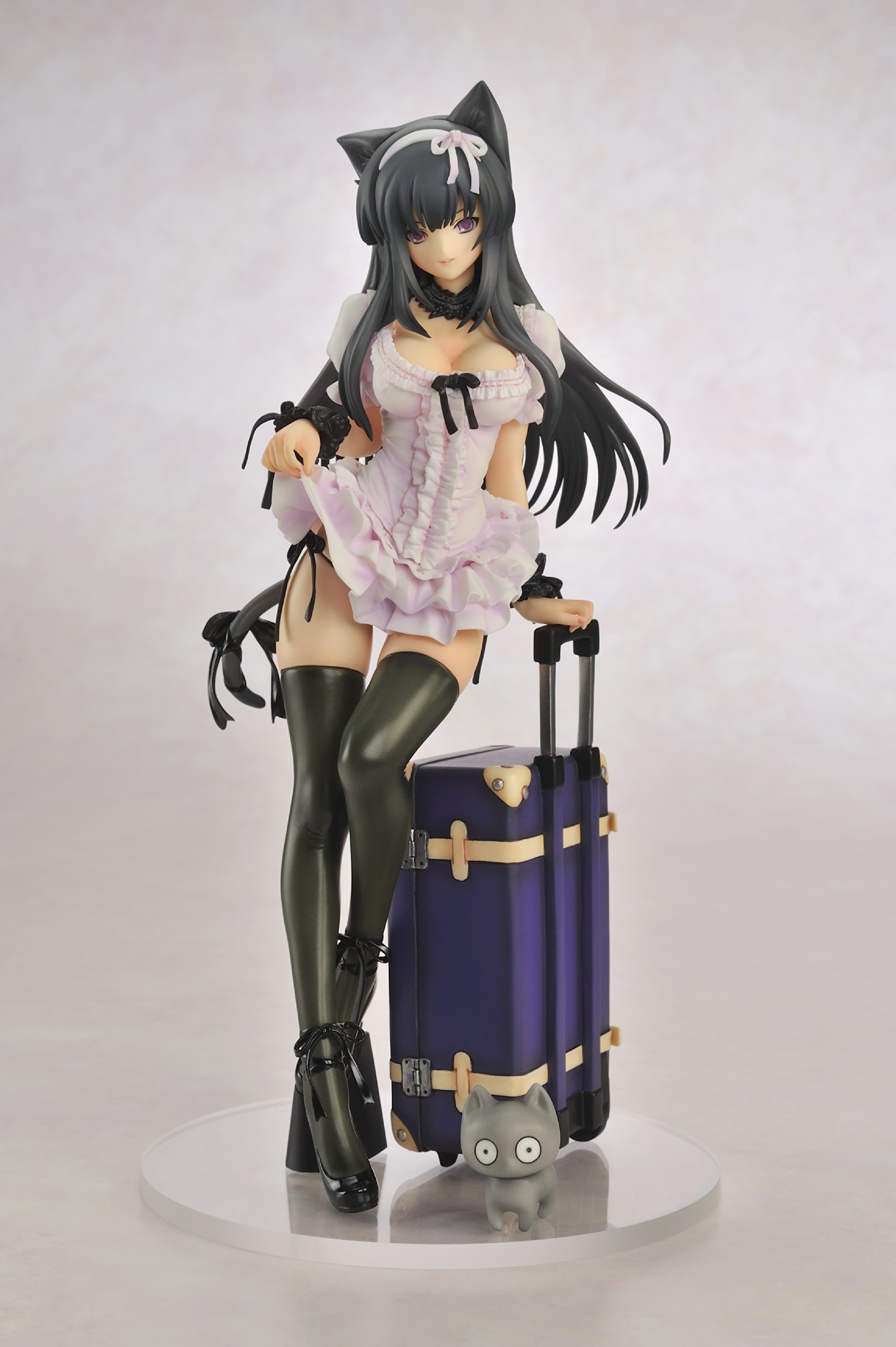 Amazon.co.jp: ノンスケールPVC完成塗装済フィギュア 「旅猫」 : ホビー