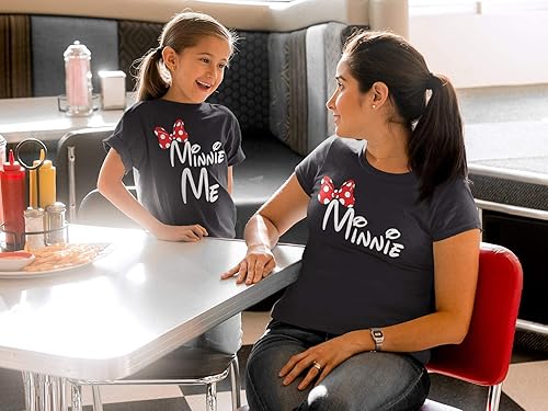 Miniatura 4 de 2 Shirts- disney fan Mommy and Me Minnie Shirts, family matching, Minnie Me, matching mother daughter outfit mickey mouse mama