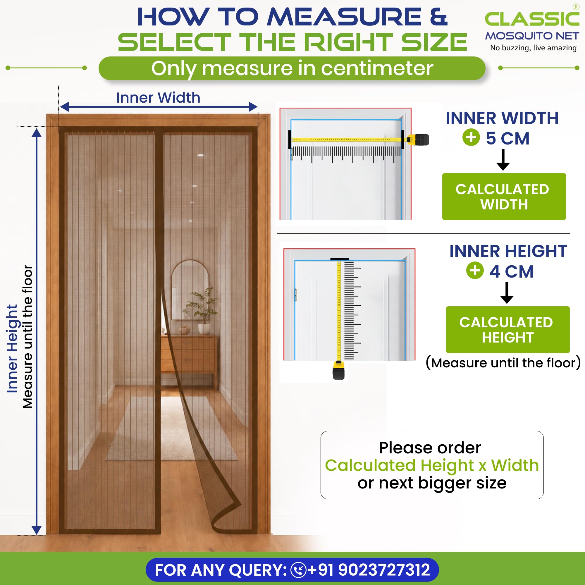 Magnetic Mosquito Net - Auto Close & Insect Protection -3 Magnetic Mosquito Net - Auto Close & Insect Protection -3