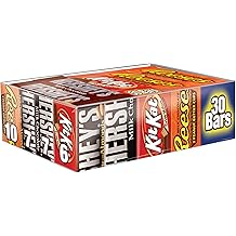 Hersheys Chocolate Full-Size Variety Pack, 30 ct