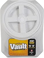 Vista 2 de Gamma2 Vittles Vault - Recipiente apilable de almacenamiento de alimentos para mascotas, 60 libras y Vittles Vault contenedor de almacenamiento