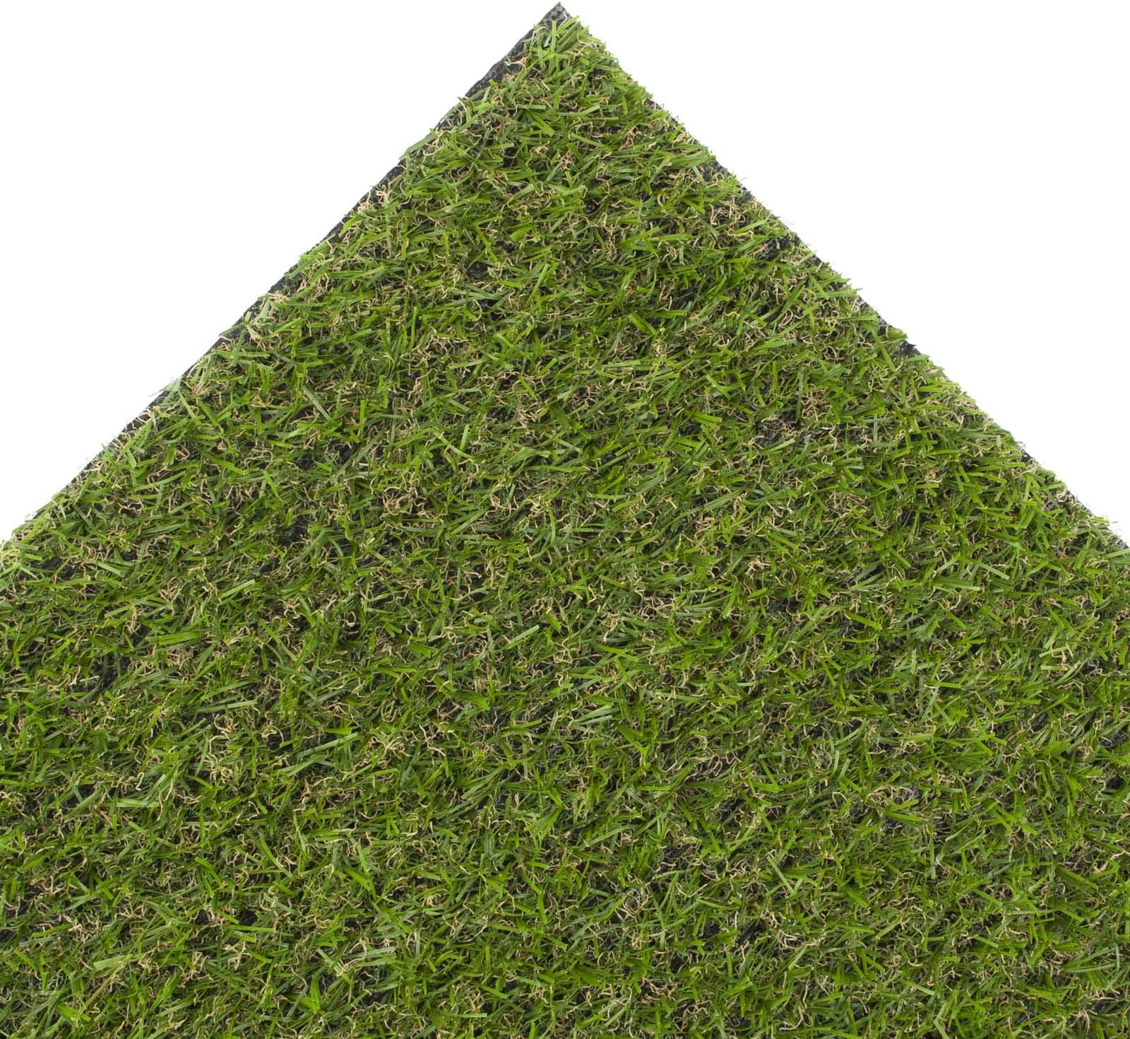 Green 19mm Thick Artificial Grass - Choose Your Length (2m x 4m / 6ft 6" x 13ft 1")