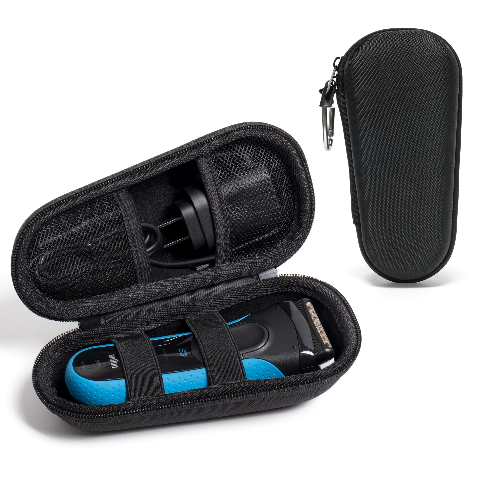 Nincha Electric Shaver Case for Braun Series 3, Series 5, Series 7, Series 9 Electric shavers - Hard shell EVA Travel Case - Powered Shaver Protective