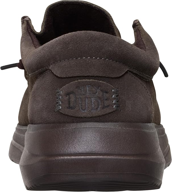 HEYDUDE Mens Wally Comf Suede