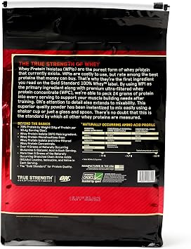 100% Whey Gold Standard - Chocolate 10 Pounds