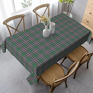 Rectangle Tablecloth MacFarlane Hunting Ancient Tartan Table Cover Decoration for Kitchen Home Party Decor 35 x 55 Inch