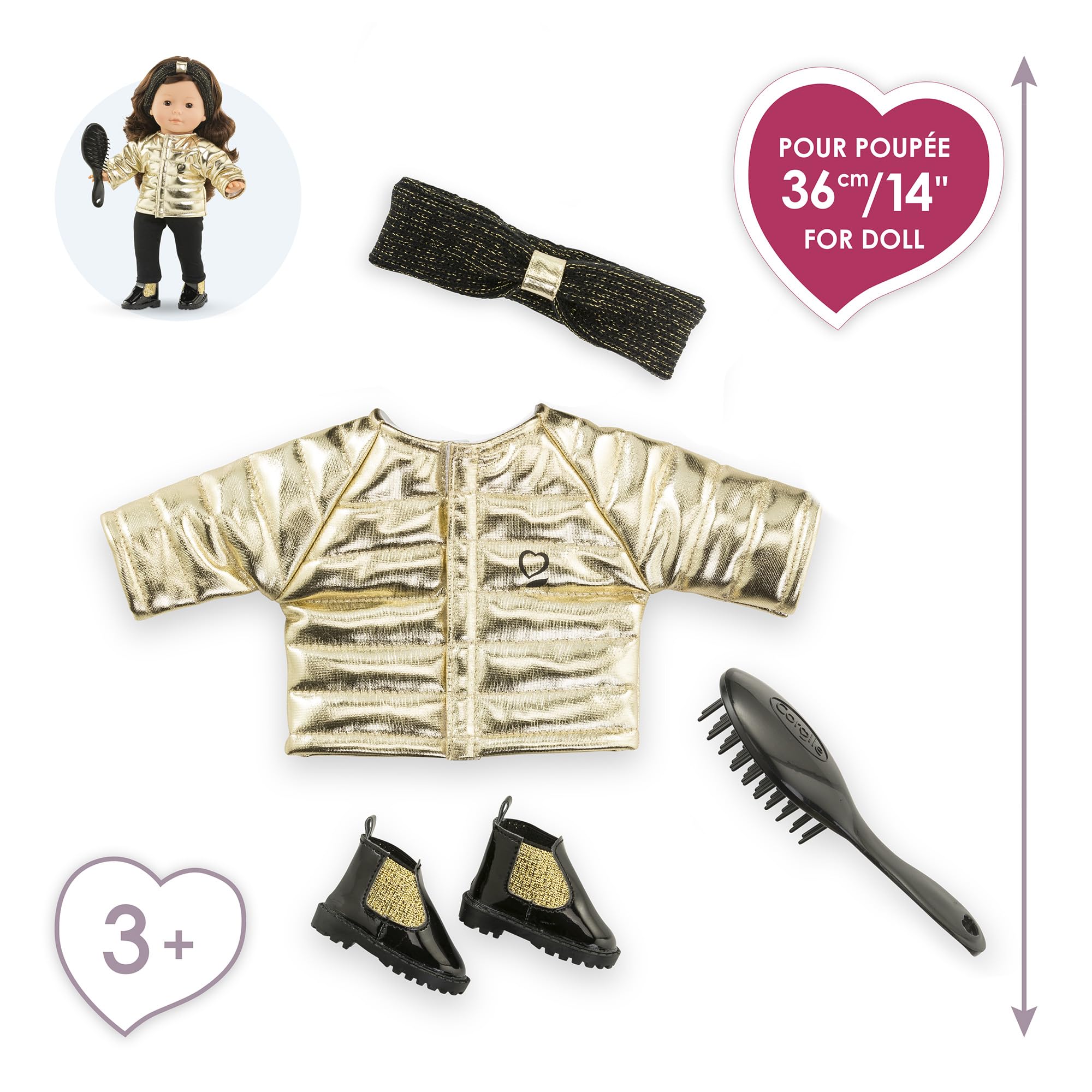 Ma Corolle - Coffret Couture et Accessoires, vêtements, pour poupée Ma Corolle, 36cm, dès 3 Ans, 9000212810