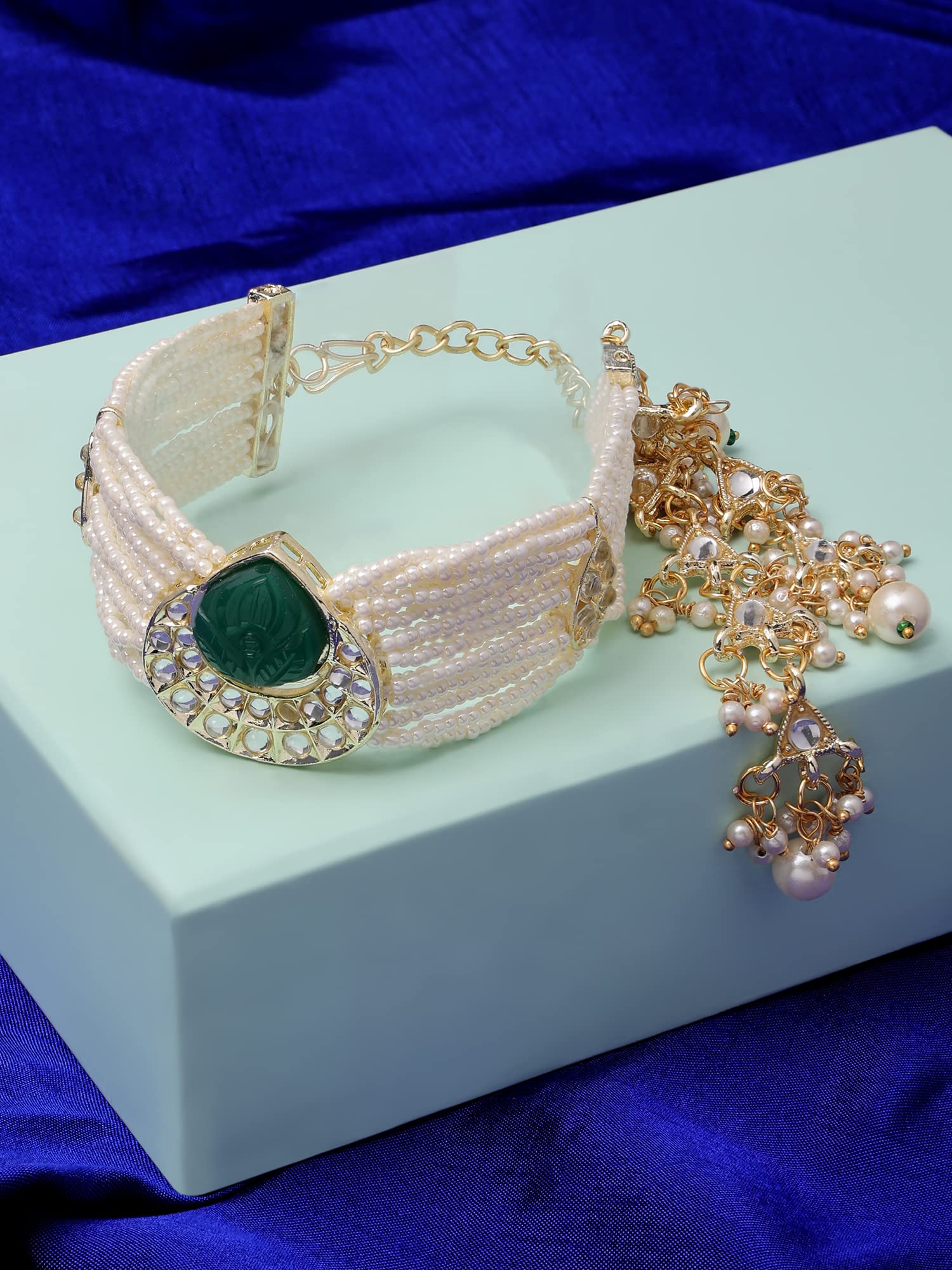 Ethnic Kundan Bracelet for Women