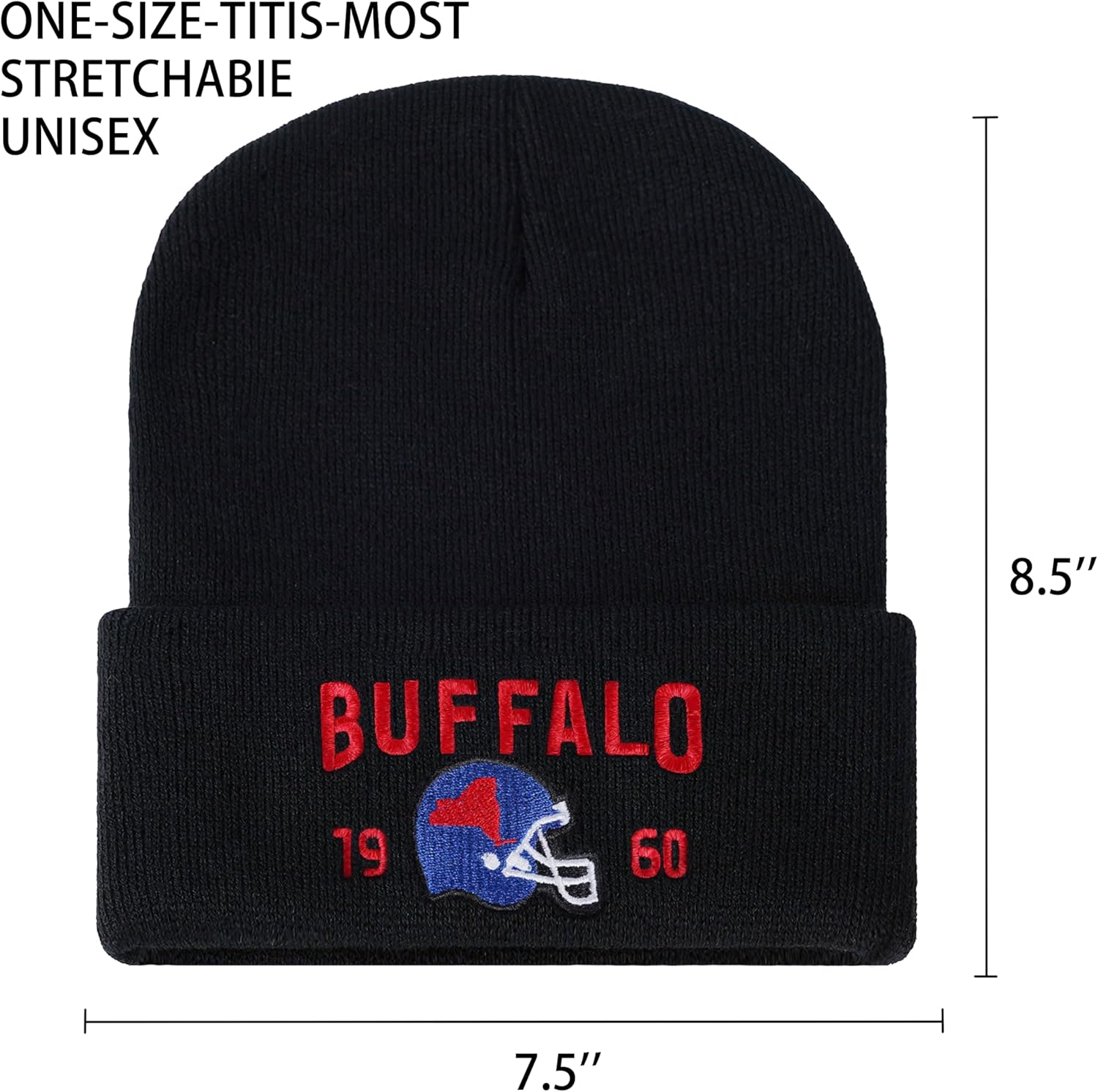 Sport Beanie for Men Women Apparel Gifts Costume Embroidered Beanie Gift for Men - Image 4