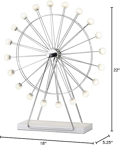 Miniatura 8 de Adesso Home 2120-22 Lámpara de mesa LED de transición de la colección Coney en acabado cromado, 5.25 pulgadas, grande, bronce