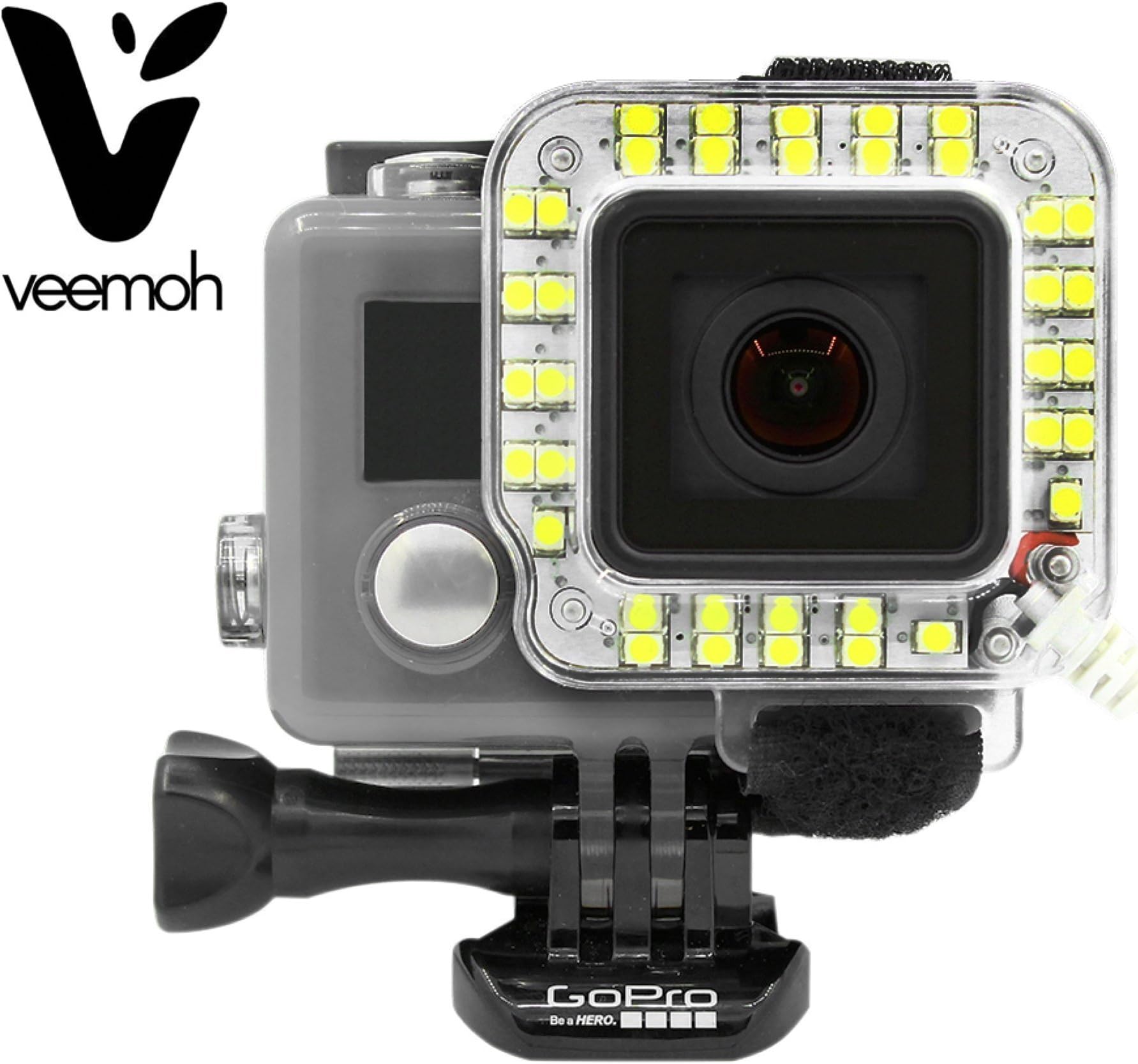 Veemoh 22 LED Light for Go Pro Hero 4 / 3+ Video Camera