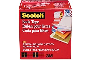 Scotch Book Repair Tape: Restore Your Precious Books with Precision
