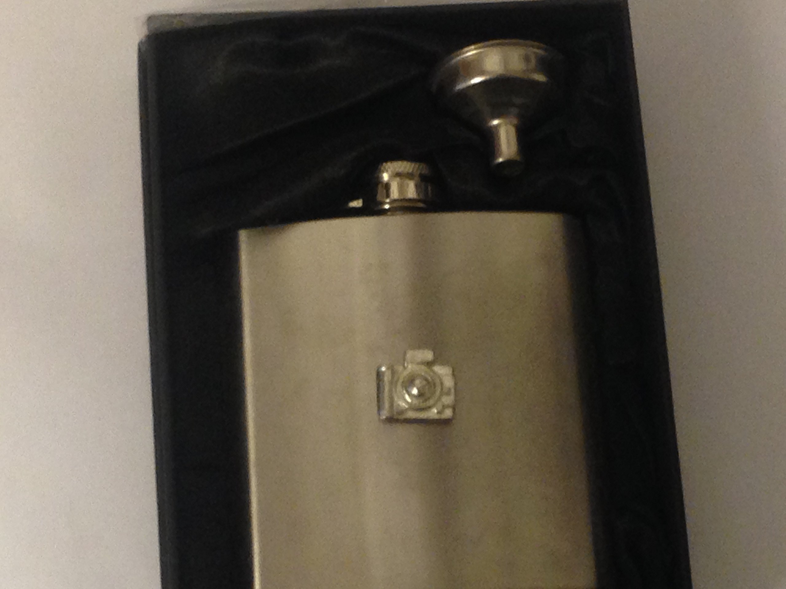 Flasque haut de gamme Tg293 en acier inoxydable avec coffret cadeau