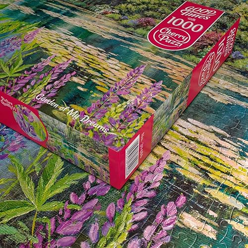 Miniatura 5 de Garden of My Dreams - Rompecabezas de 1000 piezas, impresión HD de alta calidad con colores vivos para adultos y adolescentes, interactúa con
