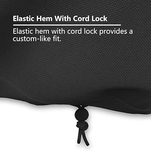 Miniatura 5 de Juego de 4 fundas para muebles de patio, funda impermeable para muebles de exterior, apta para ratán al aire libre, juegos de muebles de