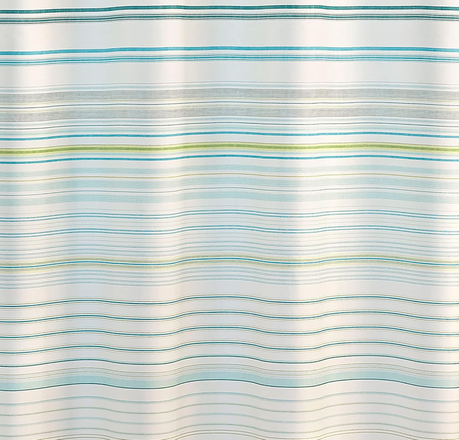 Tommy Bahama - Fabric Shower Curtain, 100% Cotton Striped Design with Reinforced Hook Holes Top, Coastal Bathroom Decor (La Scala Breeze Green, 72' x 72') - Image 3