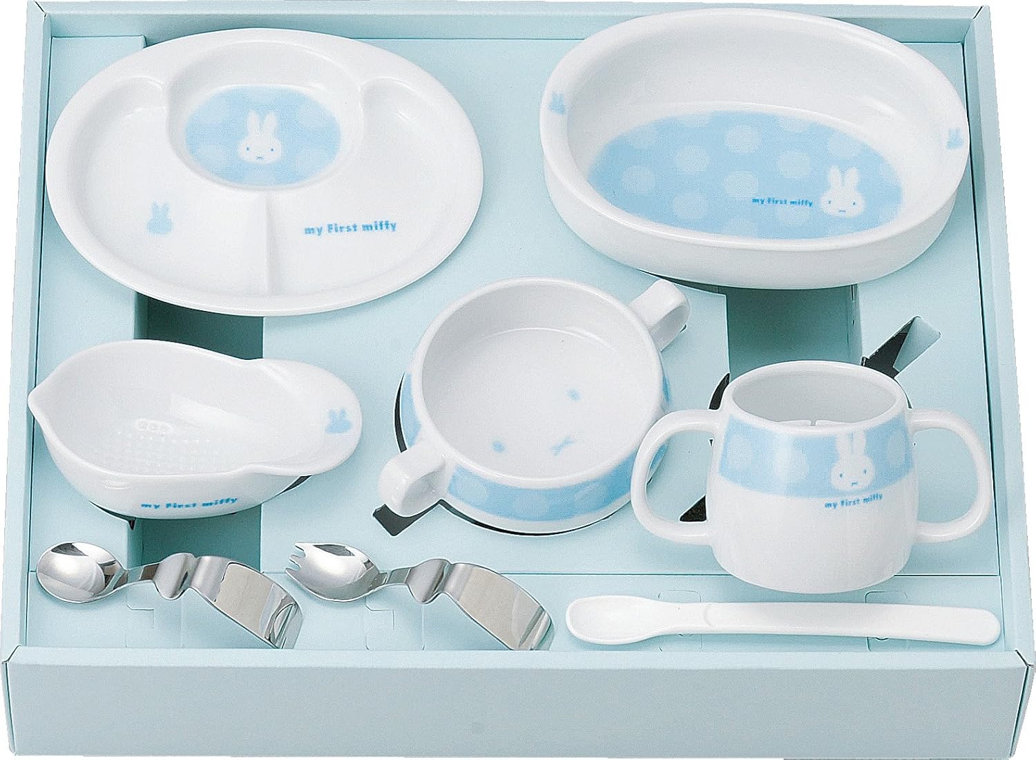 Amazon 金正陶器 マイファースト ミッフィー ベビー食器セット ブルー 離乳期に合わせてお使いいただける食器セット ベビー食器セット ベビー マタニティ 通販 Amazon 金正陶器 マイファースト ミッフィー ベビー食器セット ブルー 離乳期に合わせてお使いいただける食器セット ベビー食器セット ベビー マタニティ 通販