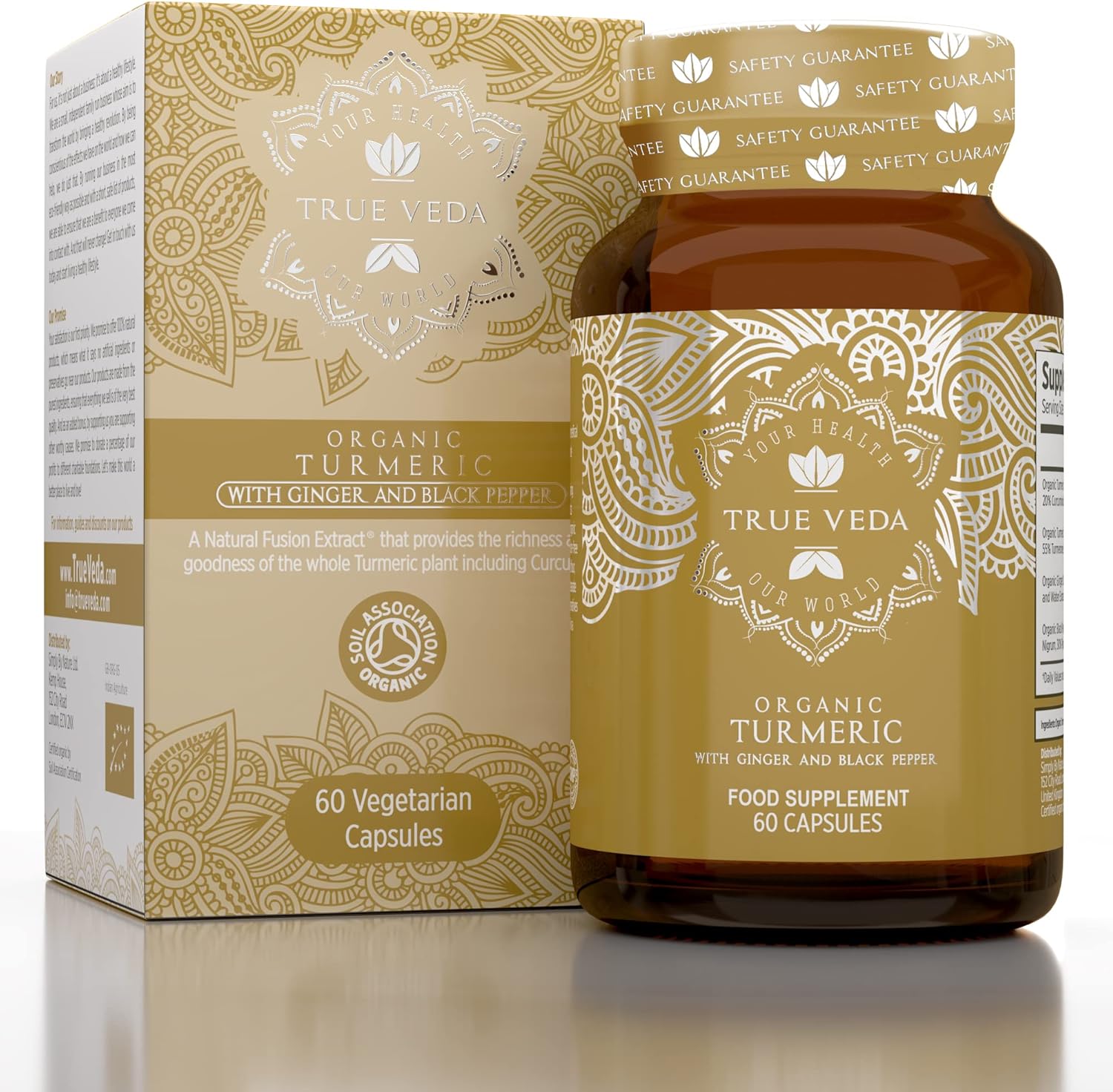 Organic Turmeric Capsules Turmeric and Black Pepper Capsules with