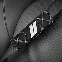 Vista 8 de YOSRTER Almohadilla para Cinturón de Seguridad, Funda Protectora para Correa de Hombro para Dodge Charger Durango Challenger Journey, Funda