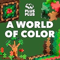 Vista 4 de PLUS PLUS Bloques de construcción entrelazados de 240 piezas para niños, juguetes de conexión de extremo abierto, minimanipuladores STEM Bin - Tubo