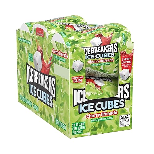 Miniatura 10 de ICE BREAKERS Latas de menta sin azúcar Cherry Limeade, 1.5 oz (8 unidades)