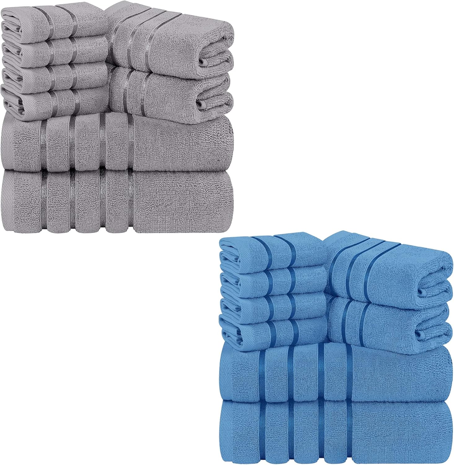 Utopia Towels Bundle Pack of 164 Bath Towels, 8 Washcloths