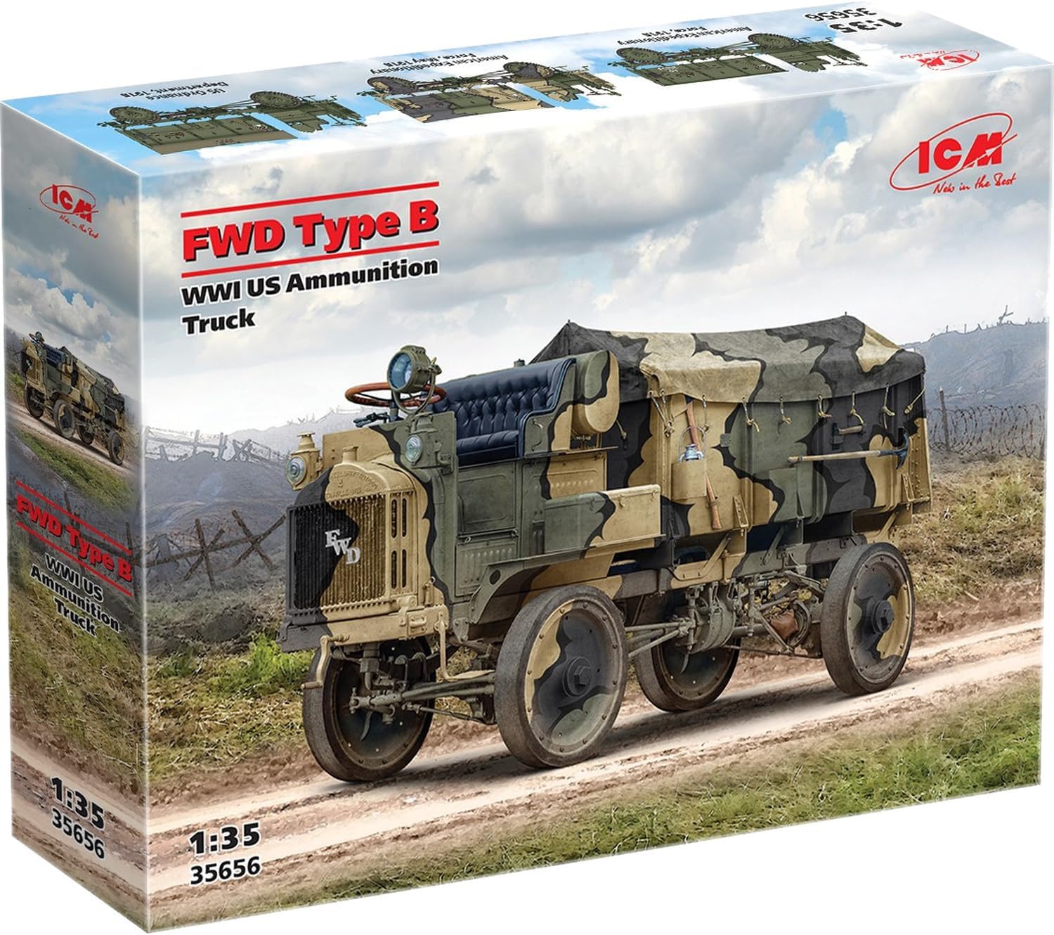 ICM FWD Type B WWI US Ammunition Truck